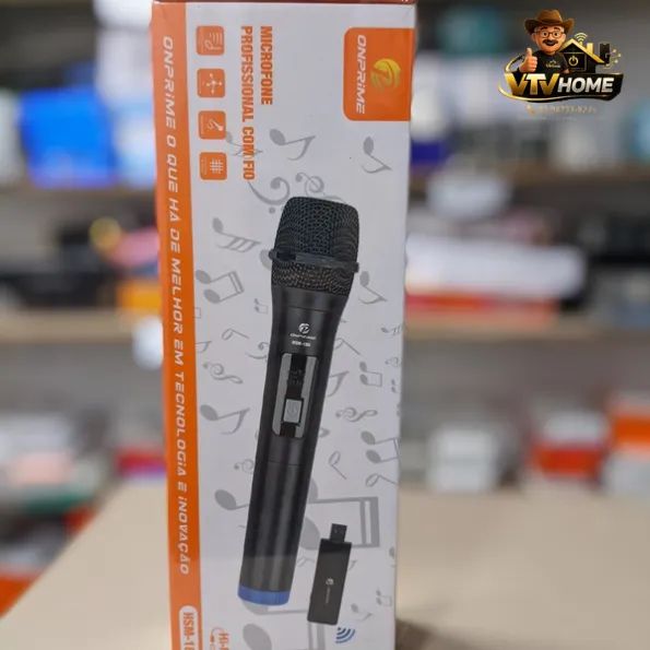 Microfone Sem Fio Profissional + Entrega Grátis 