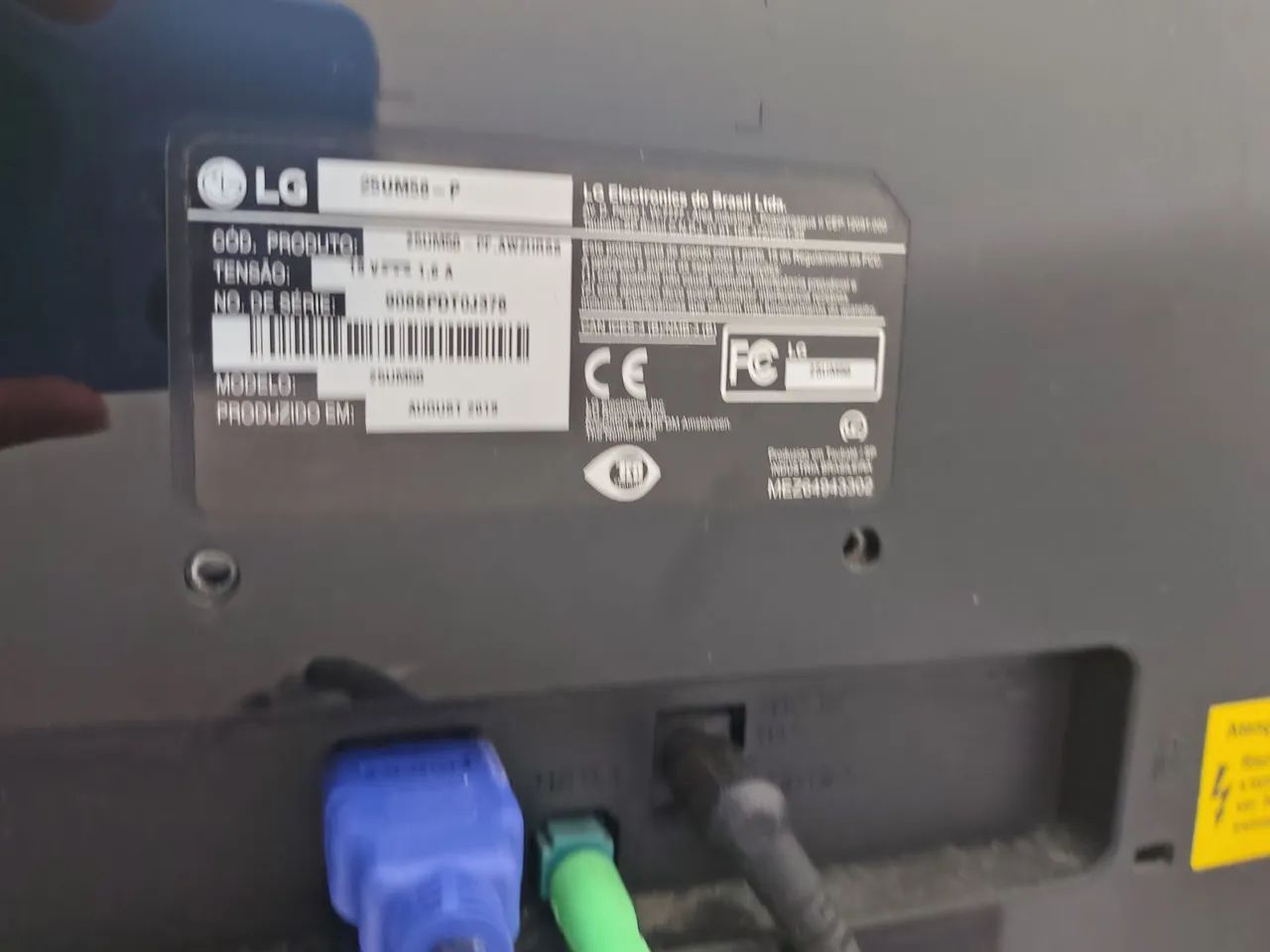 Monitor LG 25 polegadas 60hz - Foto 5