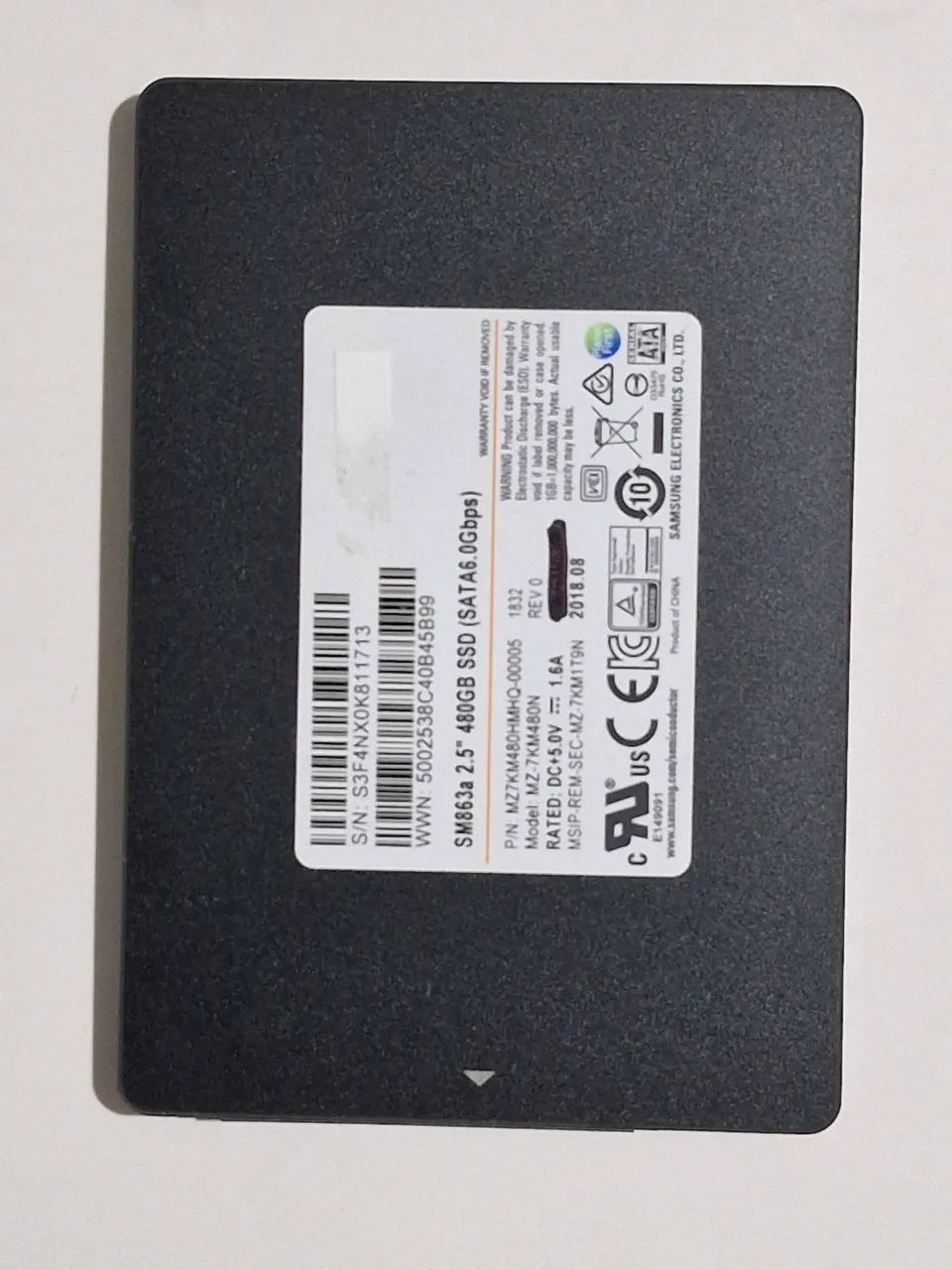 SSD de 480GB INTERPRISE 