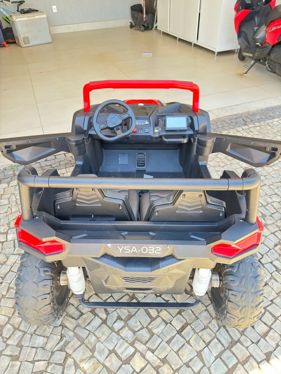 Mini Quadriculo Elétrico UTV Racing 24V - Foto 5