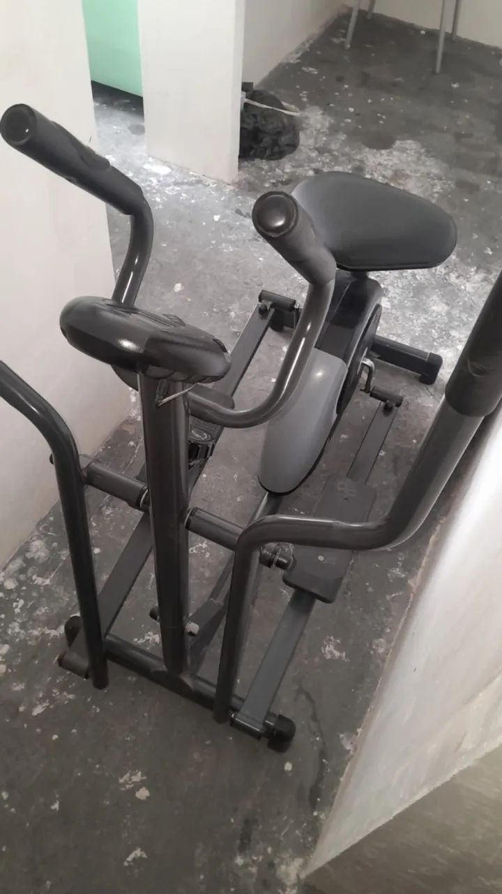 Elíptico/ bicicleta 2 em 1 