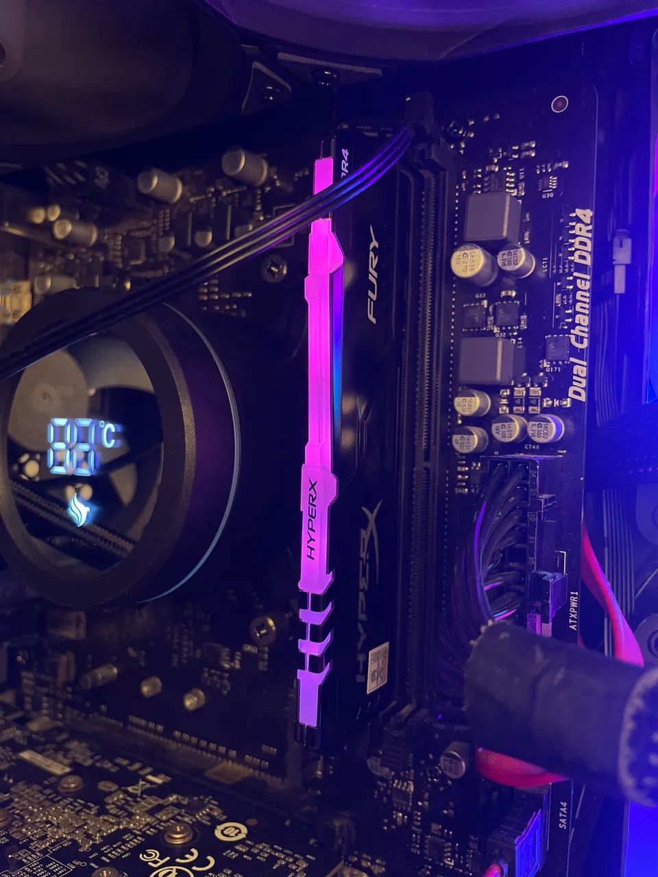 MEMÓRIA RAM HyperX Fury - 8GB DDR4 2666MHz - Memória RAM - Embaré