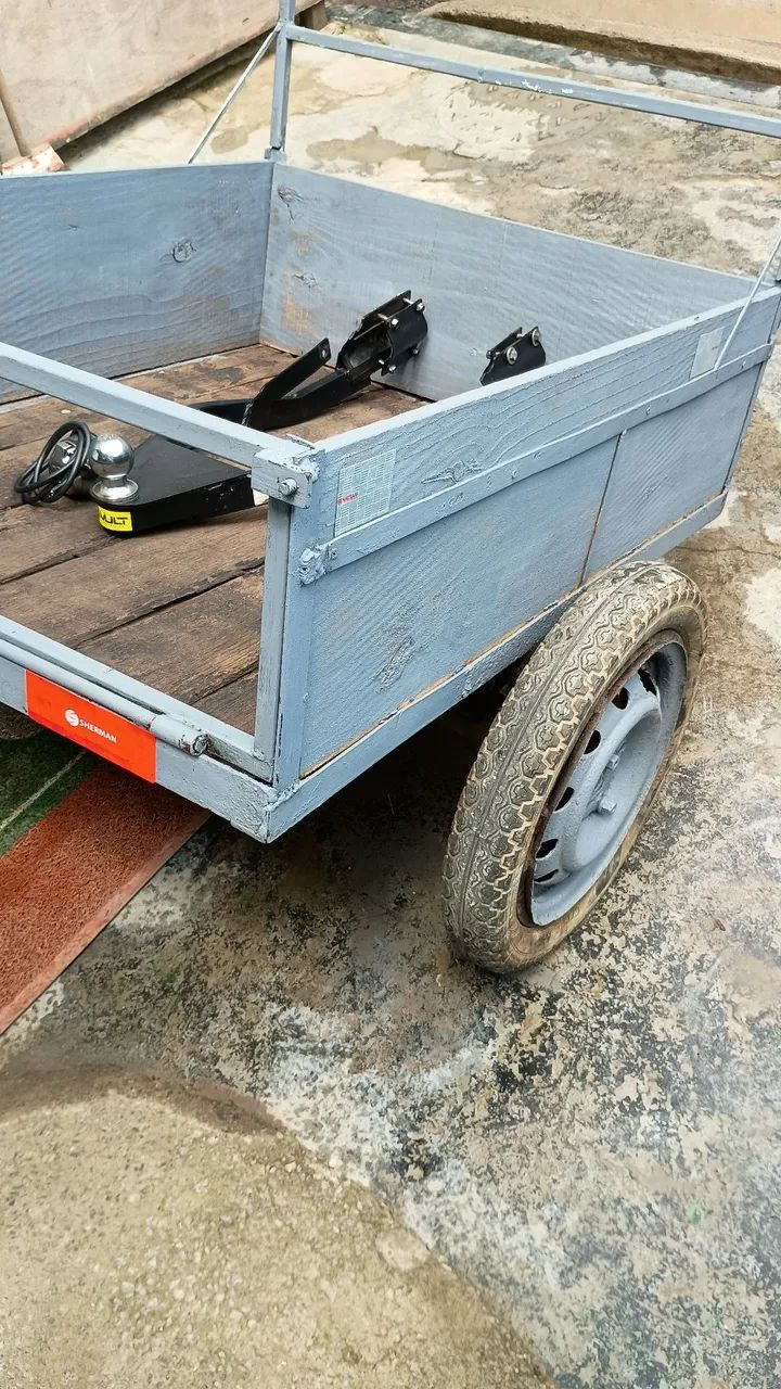 Carretinha de moto  - Foto 2