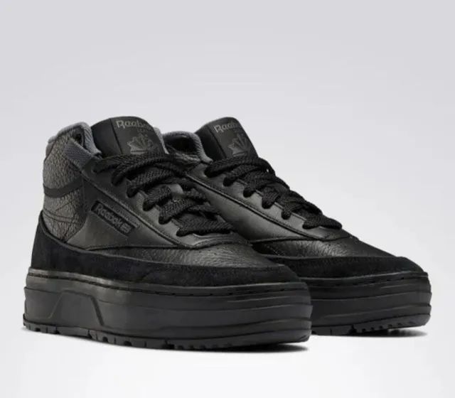 Tênis reebok plataforma classic 37 , forma pequena