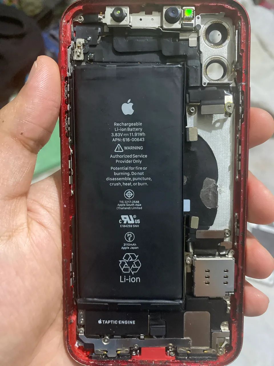 Carcaça do iPhone 11 original completa com tudo pegando normal - Foto 3