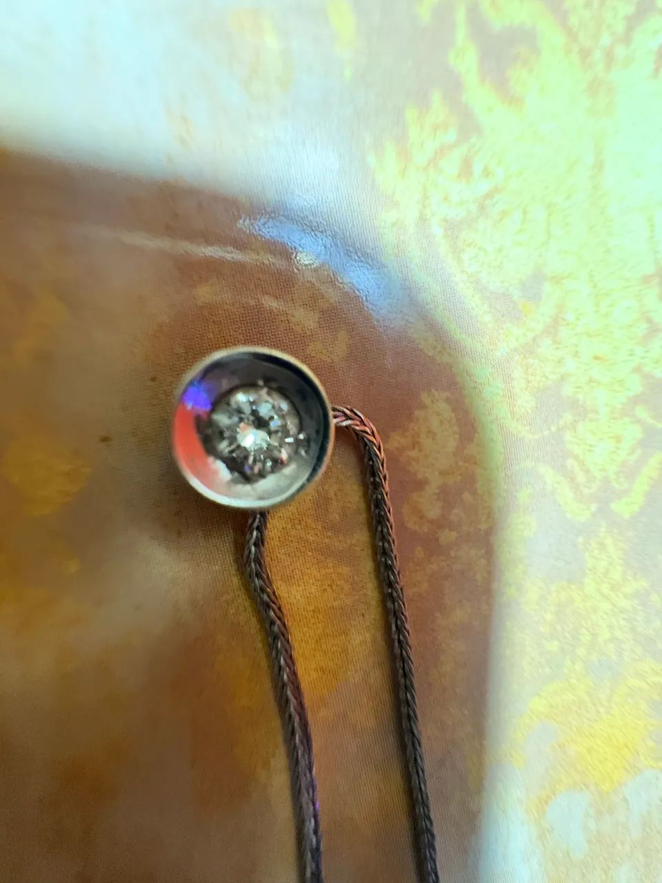 Joia de ouro 18k e diamante alta pureza - Foto 2