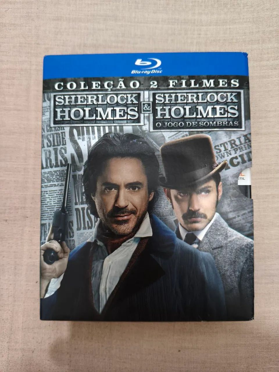 Box Blu-ray Sherlock Holmes 