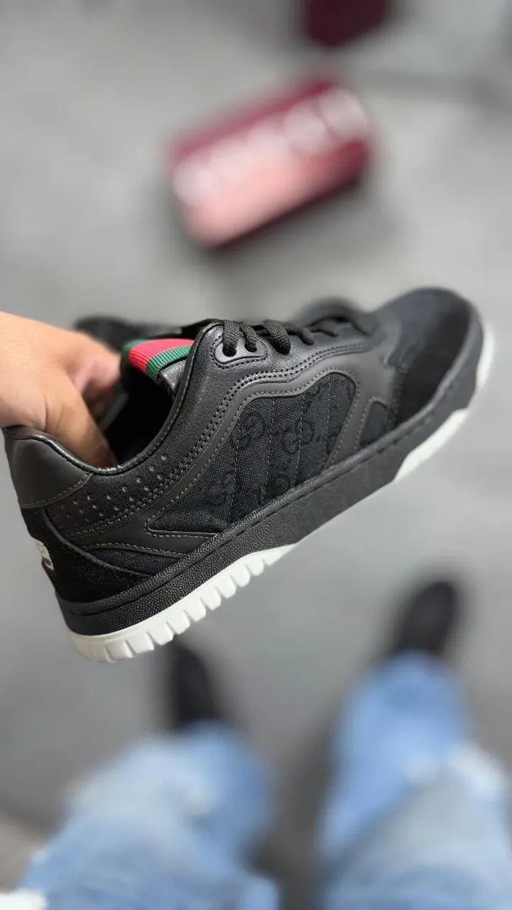 TENIS GUCCI RE-WEB COURO  - Foto 4