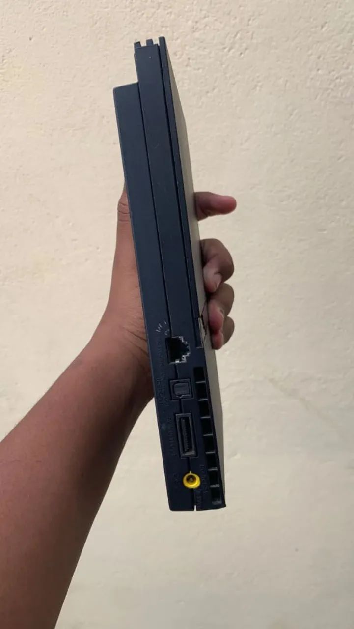 PS2 SLIM EM OTIMO ESTADO DE CONSERVAÇÃO {SEM LEITOR DE DISCO} - Foto 4