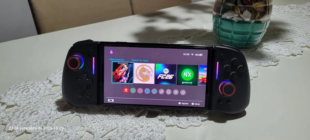 Switch OLED desbloqueado aceito troc@ - Foto 2