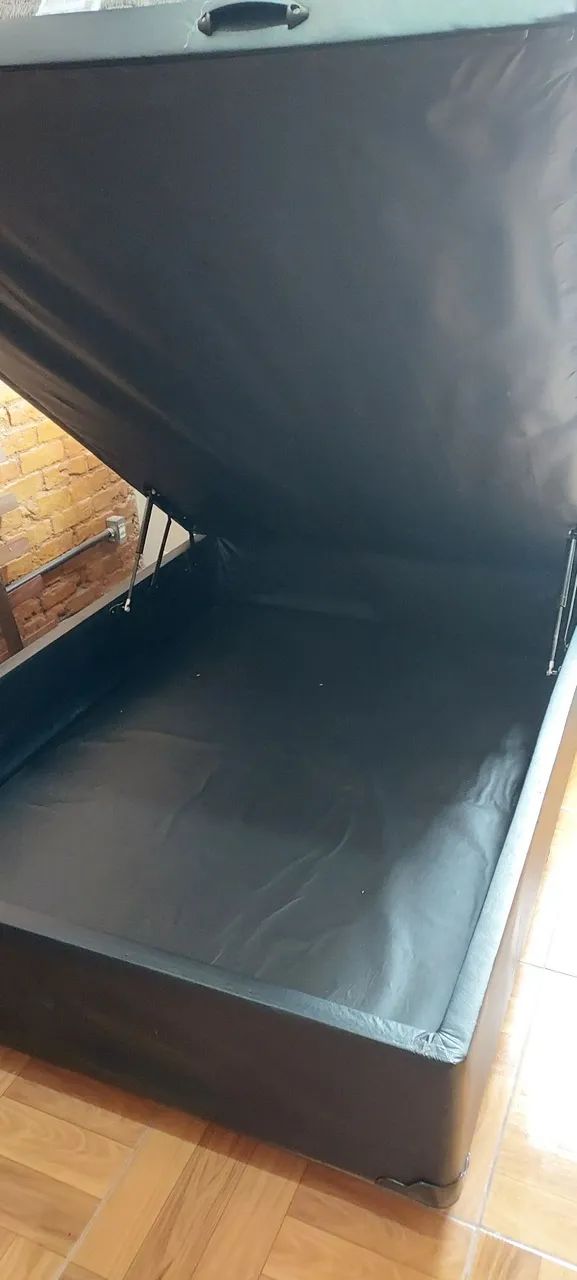 Cama Casal baú com colchão  - Foto 3
