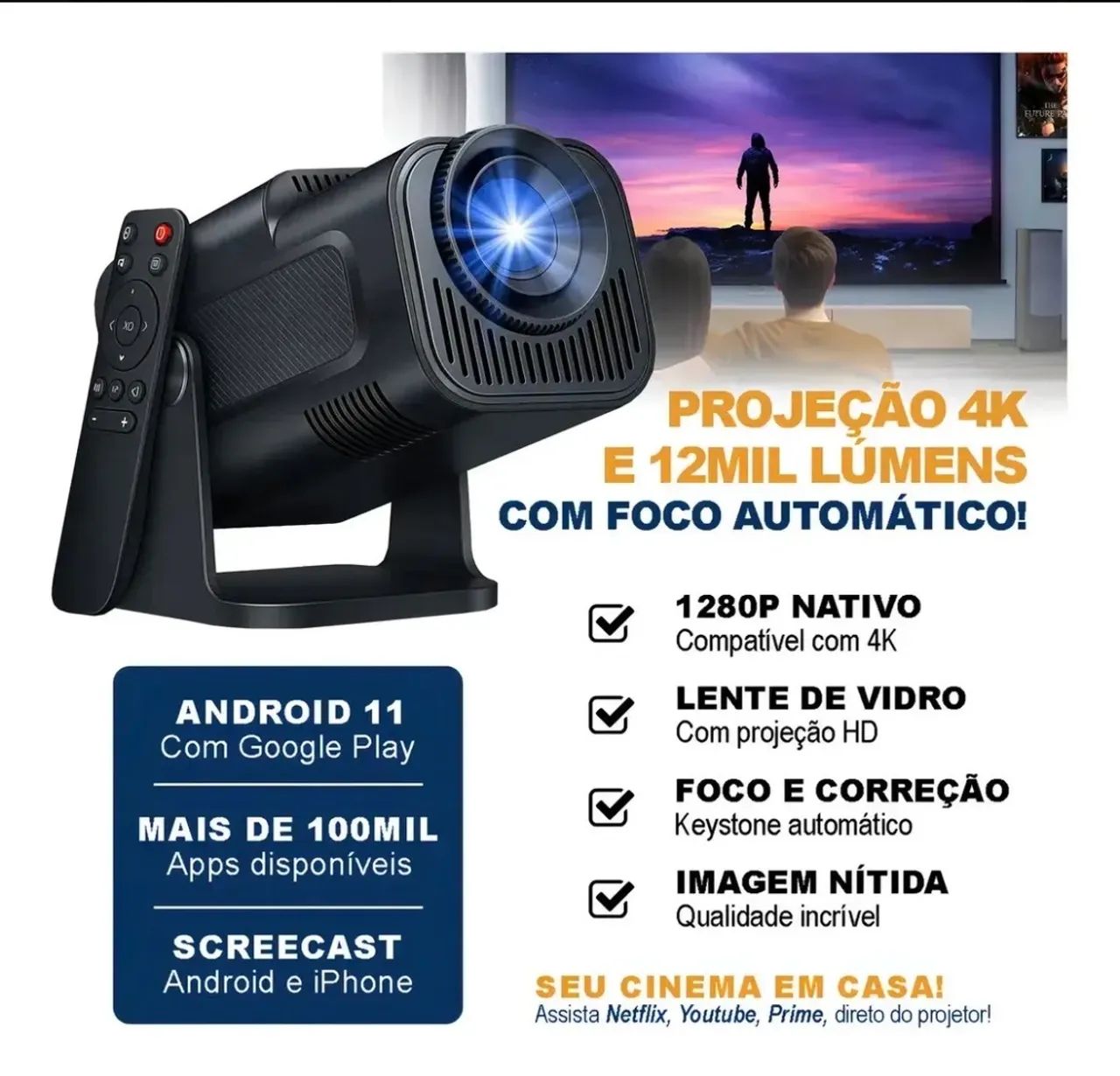 Projetor hy320 aberto só para conferir  - Foto 3