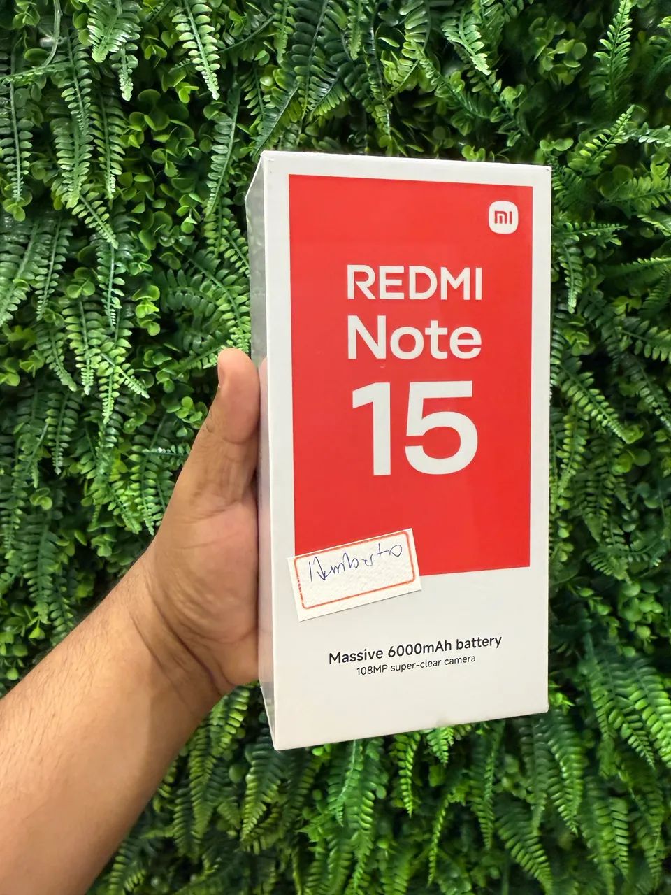 REDMI NOTE 15 DE 256GB ZEROOOO