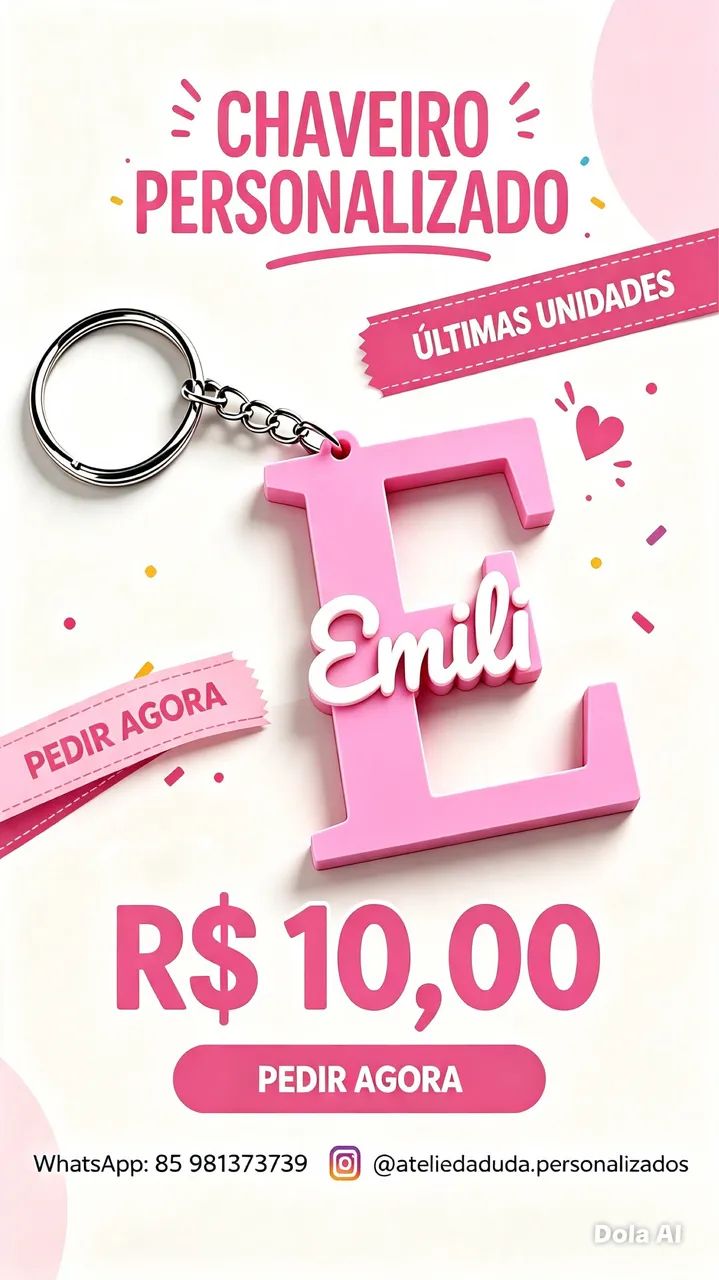 CHAVEIRO PESONALIZADO