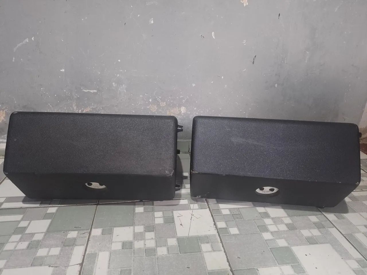 Par de caixas de som  retorno 12 polegadas 