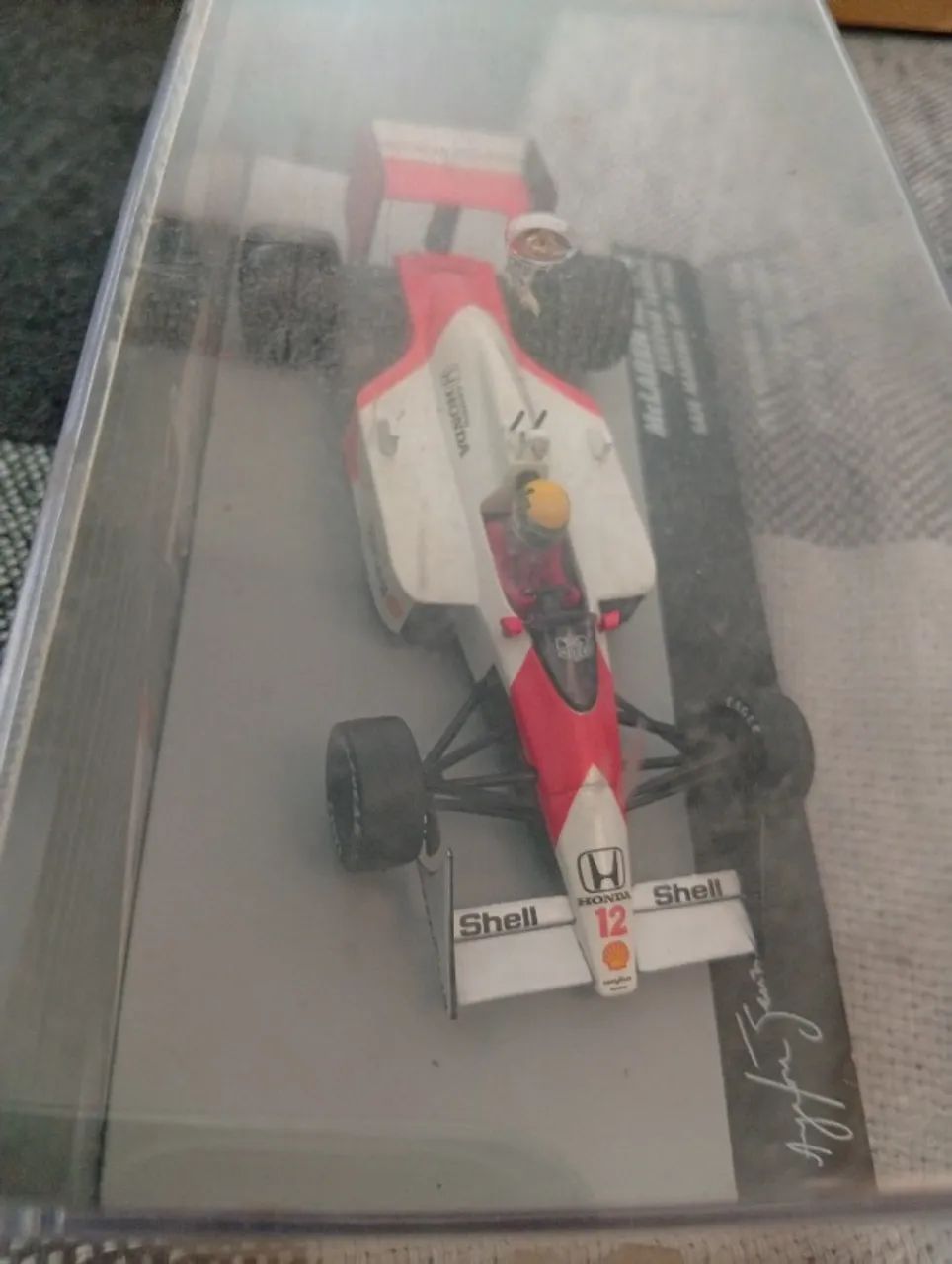 Carrinho de coleção do Ayrton Senna  - Foto 2