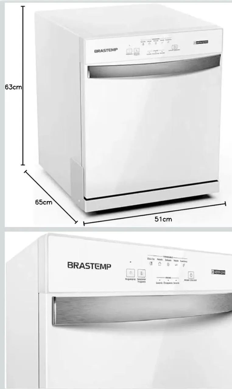 Lava Louça Brastemp 8 serviços Novas sem caixa - Foto 2