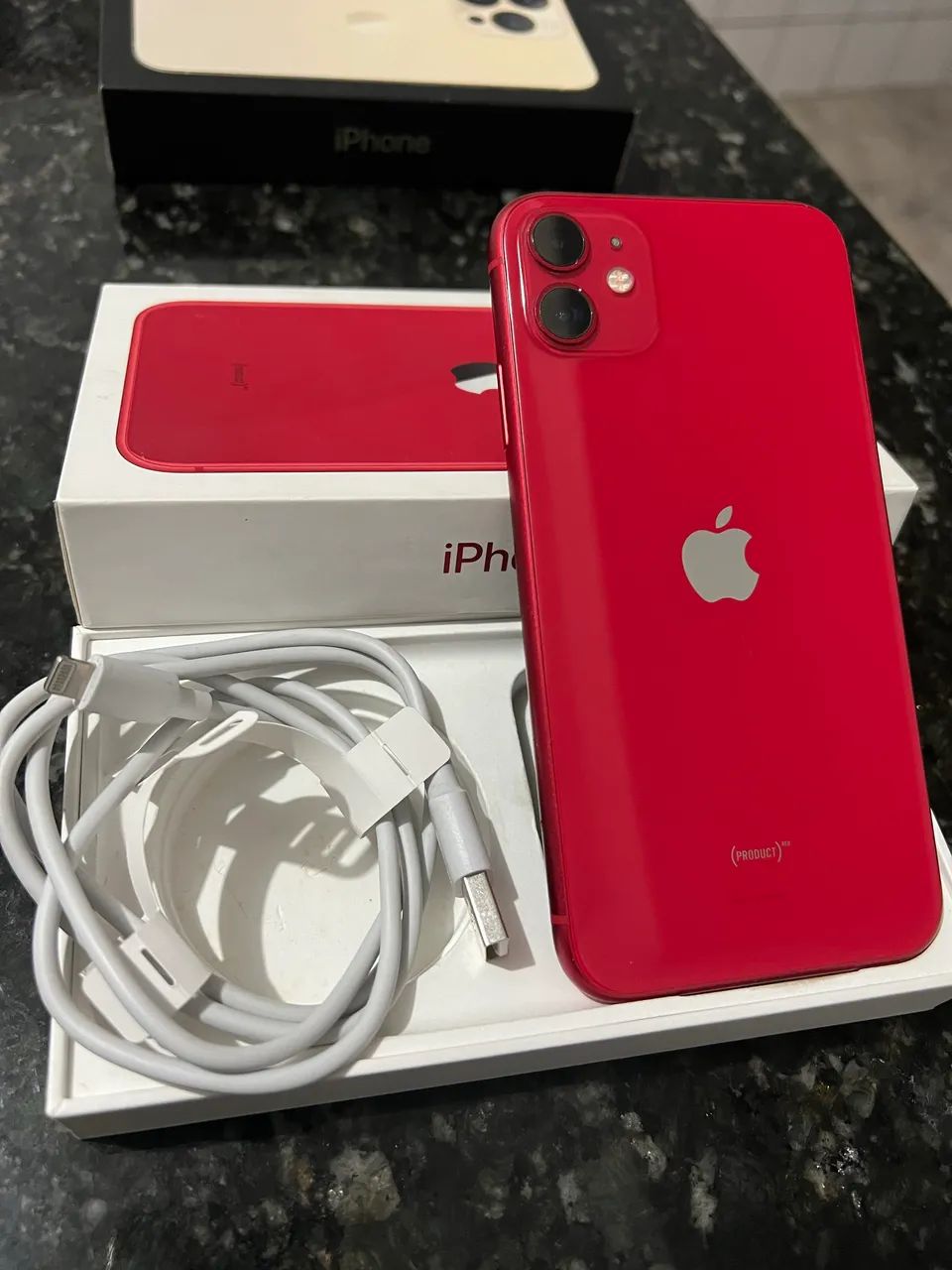 Iphone 11 Red 64GB!! Funcionando Tudo!! - Foto 3
