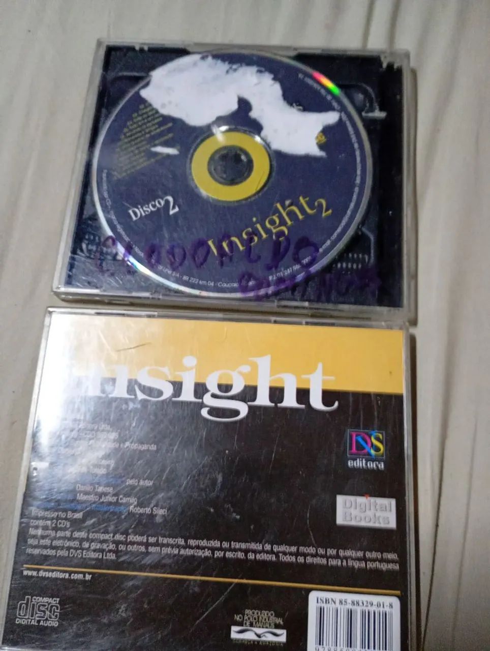 2 cds insight - CDs, DVDs etc - Condomínio Maracanã, Santo André