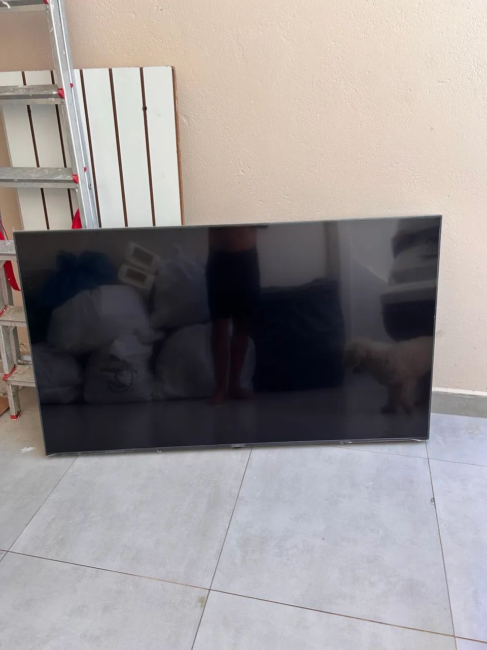 TV LCD LG 60 polegadas com tela quebrada para retirada de placa. - Foto 4