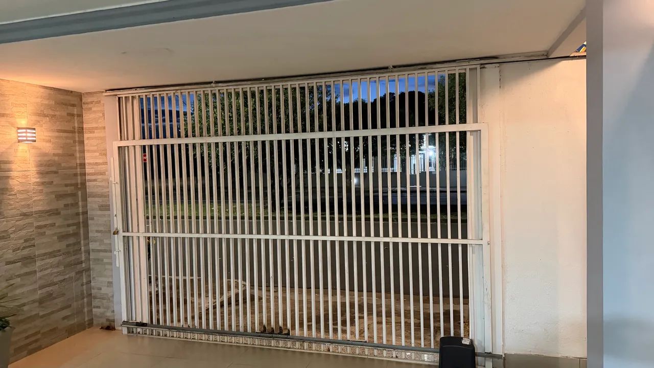 Portão de ferro para garagem 