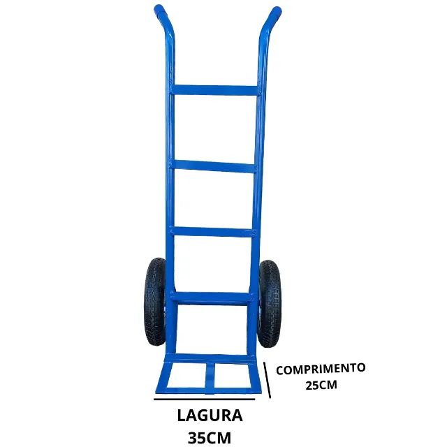 Carro Carrinho de Carga para 250kg Reforçado - Foto 3