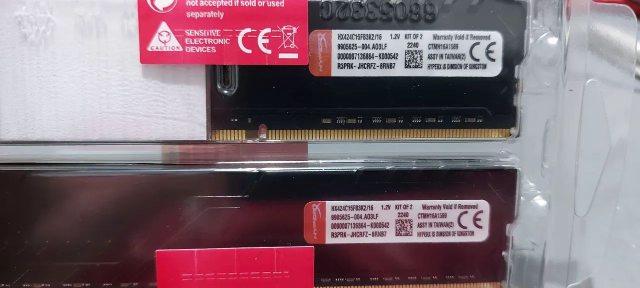 Memória DDR4-2400 32g Hyperx Fury - Foto 5