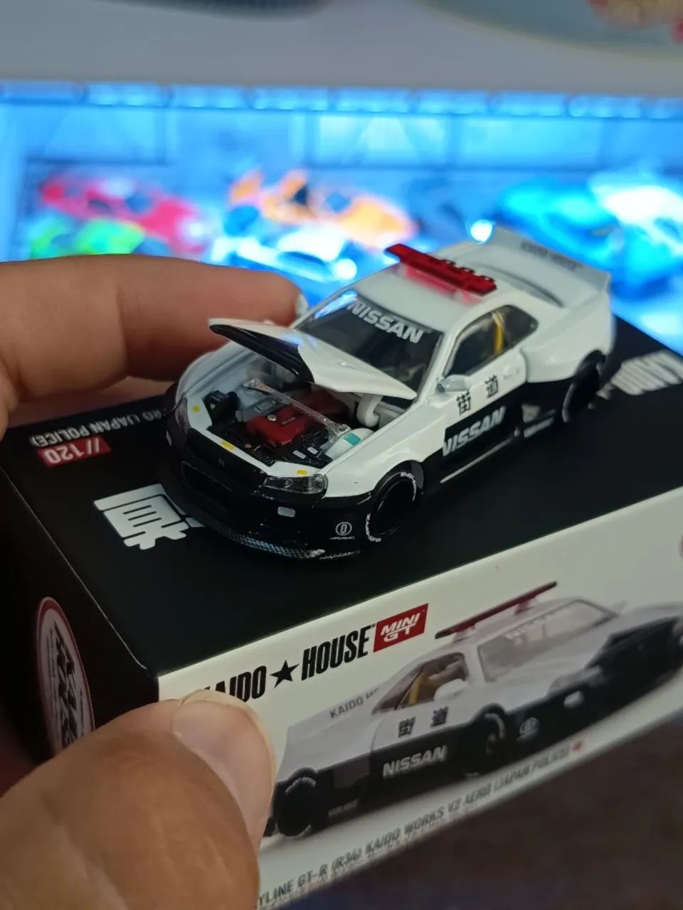 Skyline r34 Police - Kaido House - Hobbies e coleções - Vila Souza