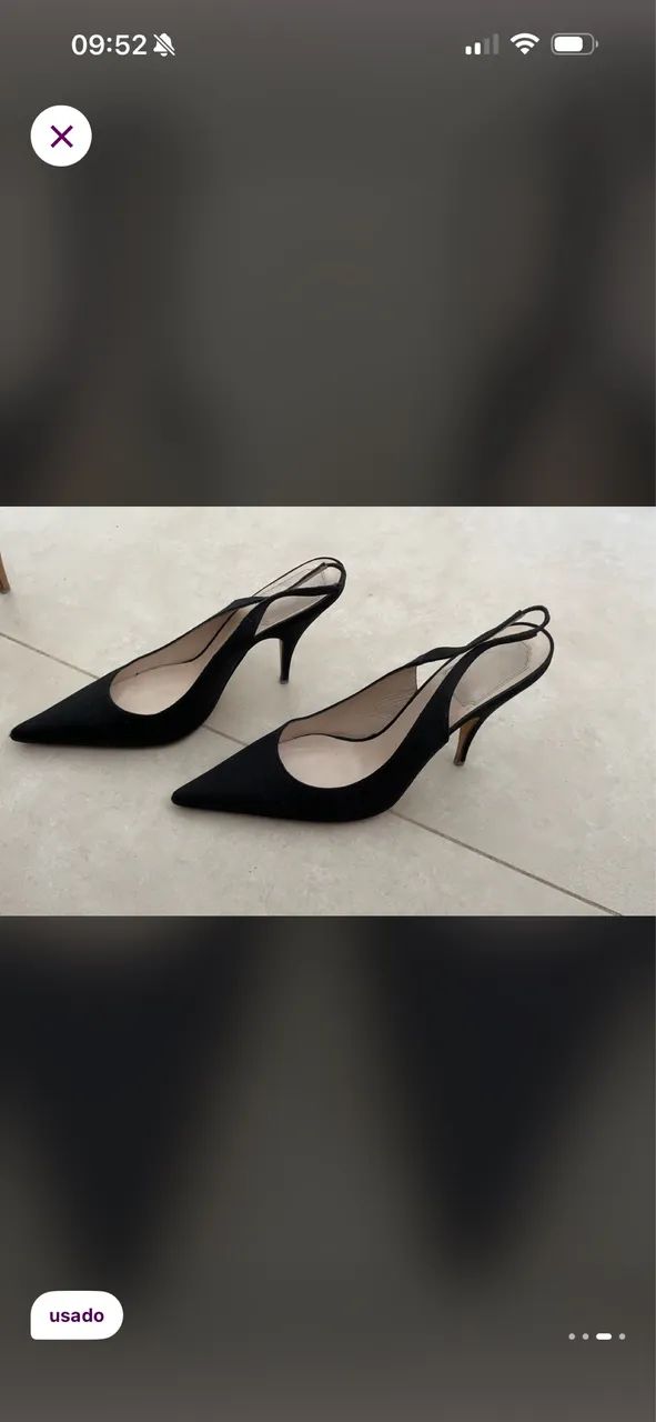 Scarpin Dior preto original  - Foto 2