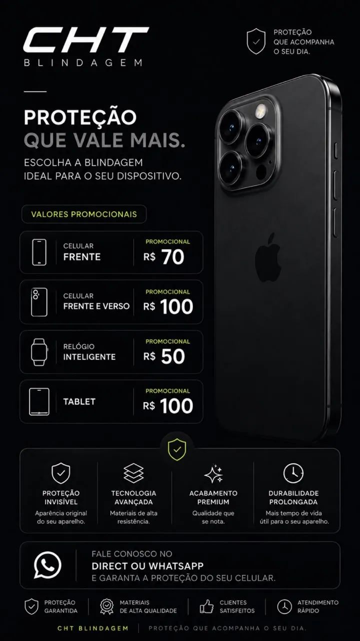 Nano Blindagem para Celular  - Foto 2