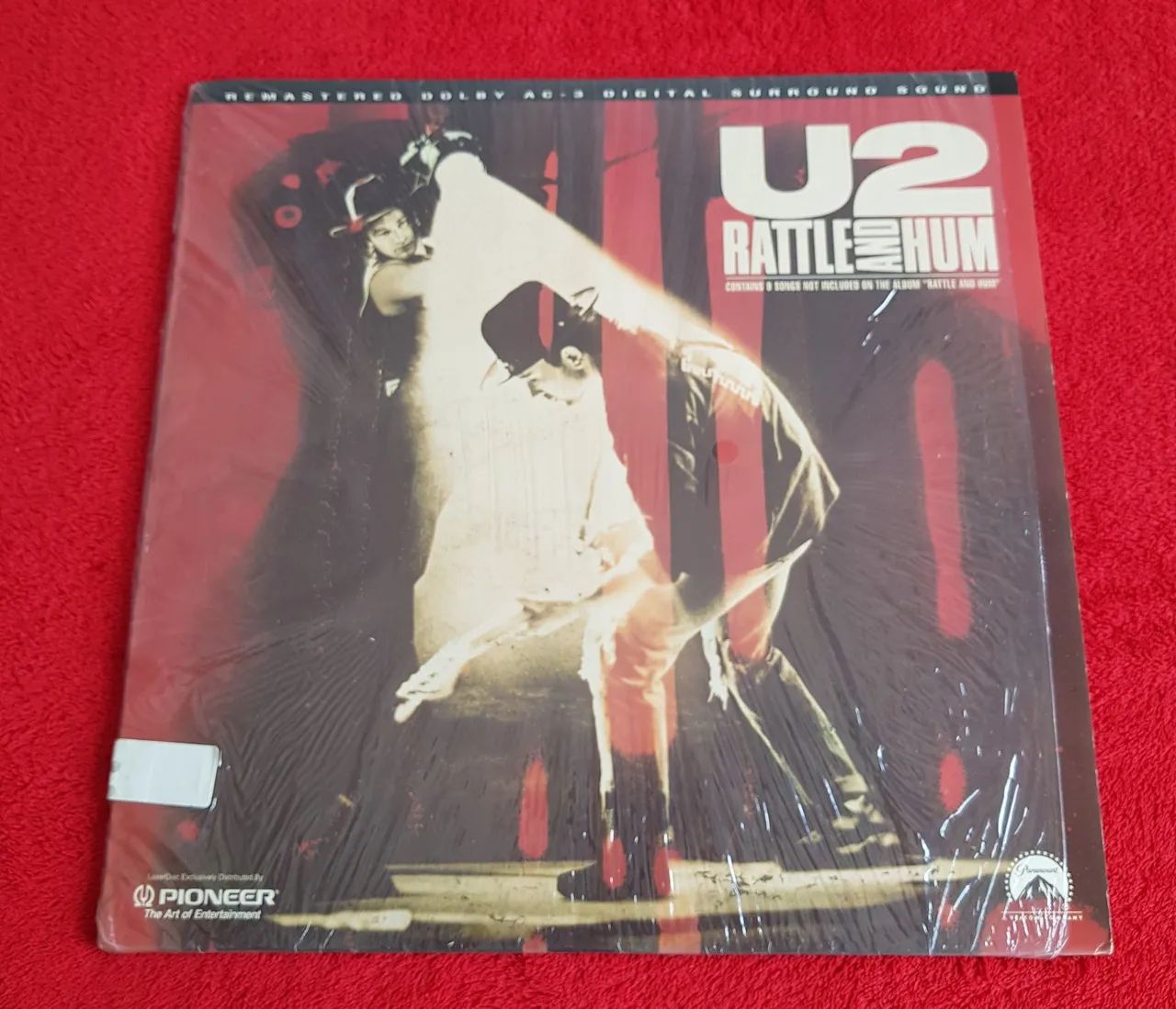 LD Laser Disc - U2 Rattle and Hum 