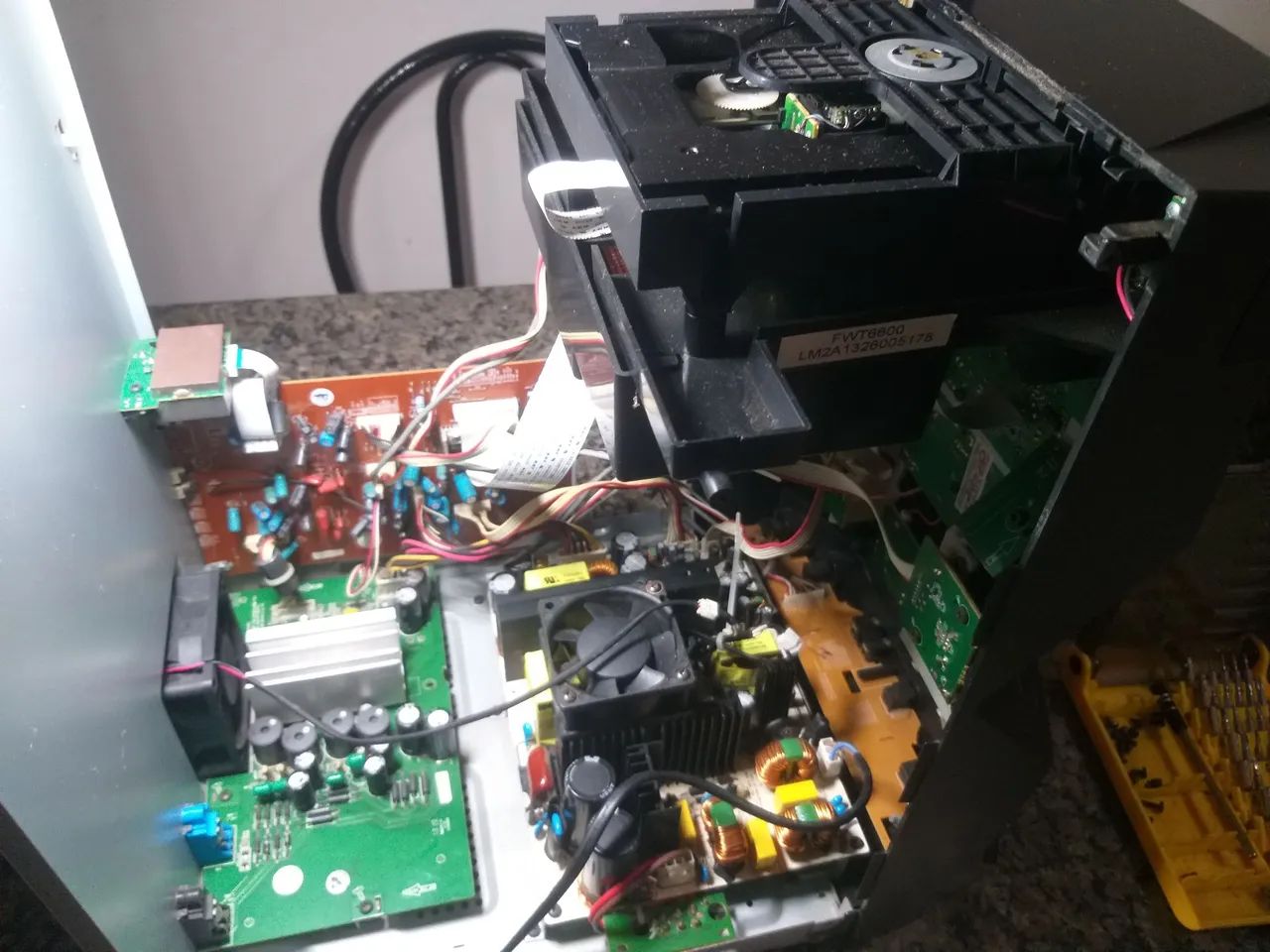 MICRO SYSTEM PHILIPS FWT6600 (com defeito) - Foto 3