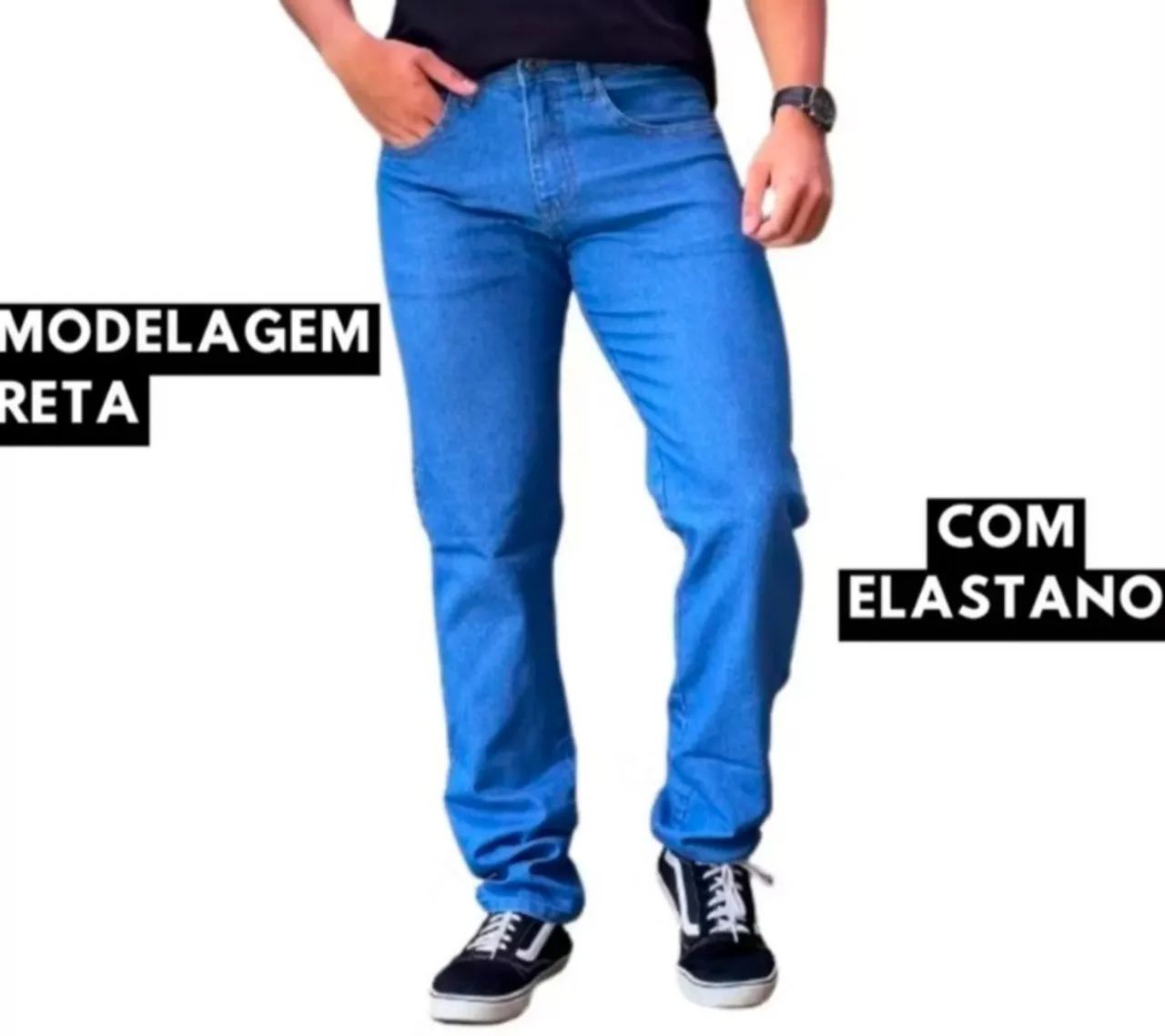 Calça jeans masculina do 36 ao 46  - Foto 2