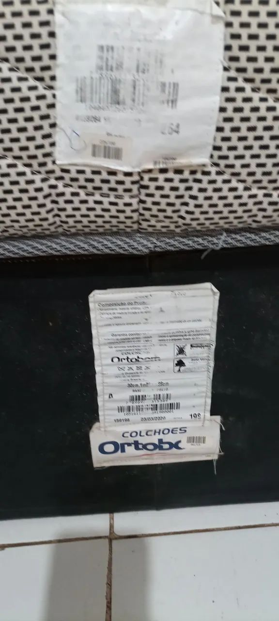 Cama box separado colchão e base - Foto 4