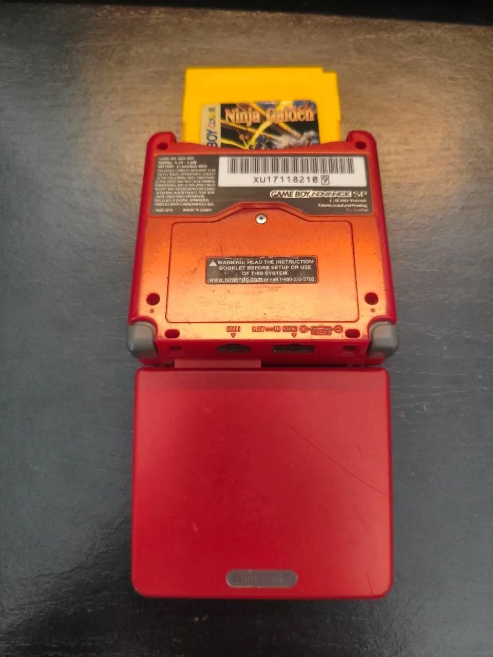 Gameboy Advance SP Vermelho com fonte  - Foto 2