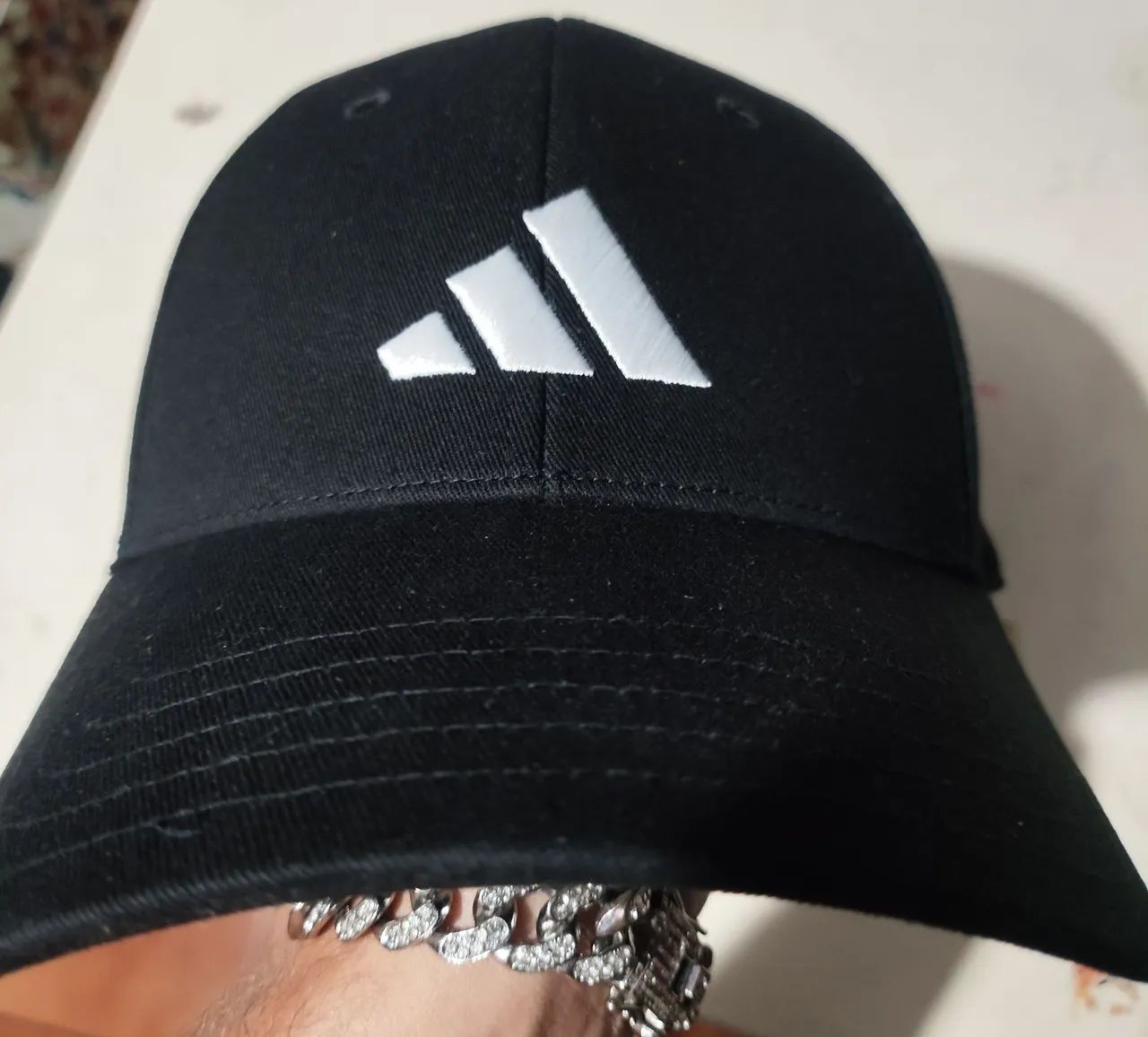 Boné Adidas original preto  - Foto 2
