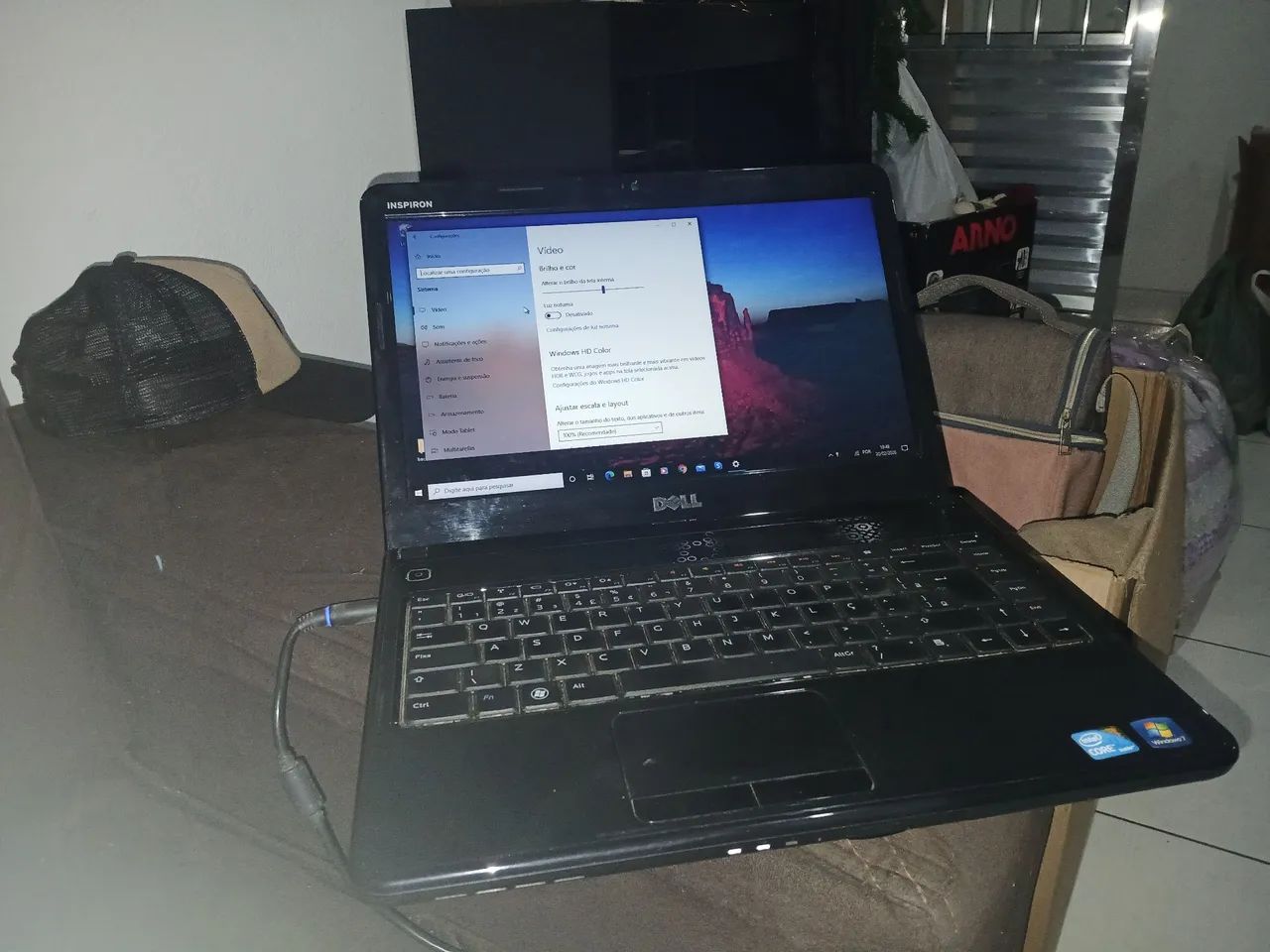 Notebook Dell Windows 7 usado - Foto 2