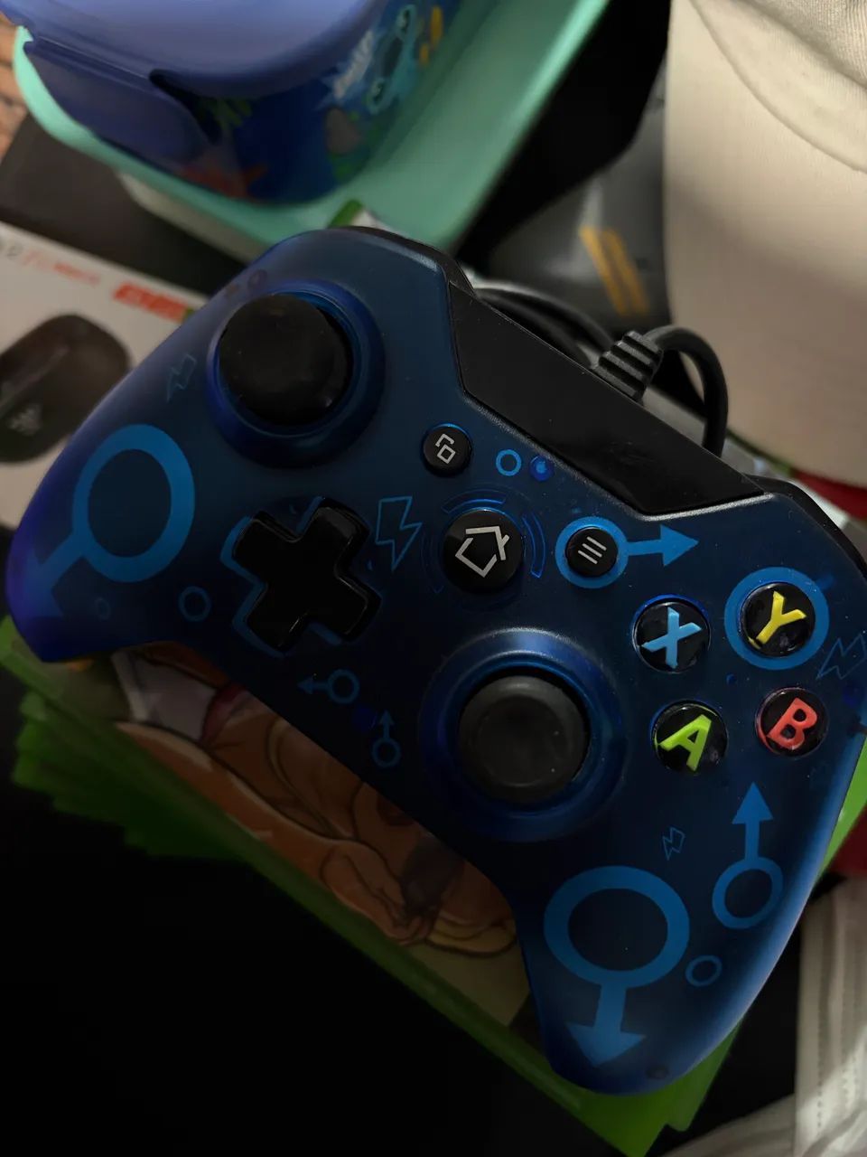 Controle com fio Xbox/PC