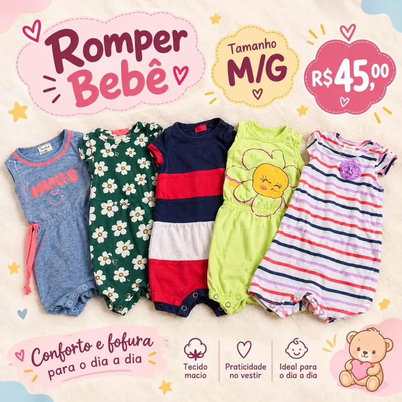 Roupas e itens de bebês  - Foto 3