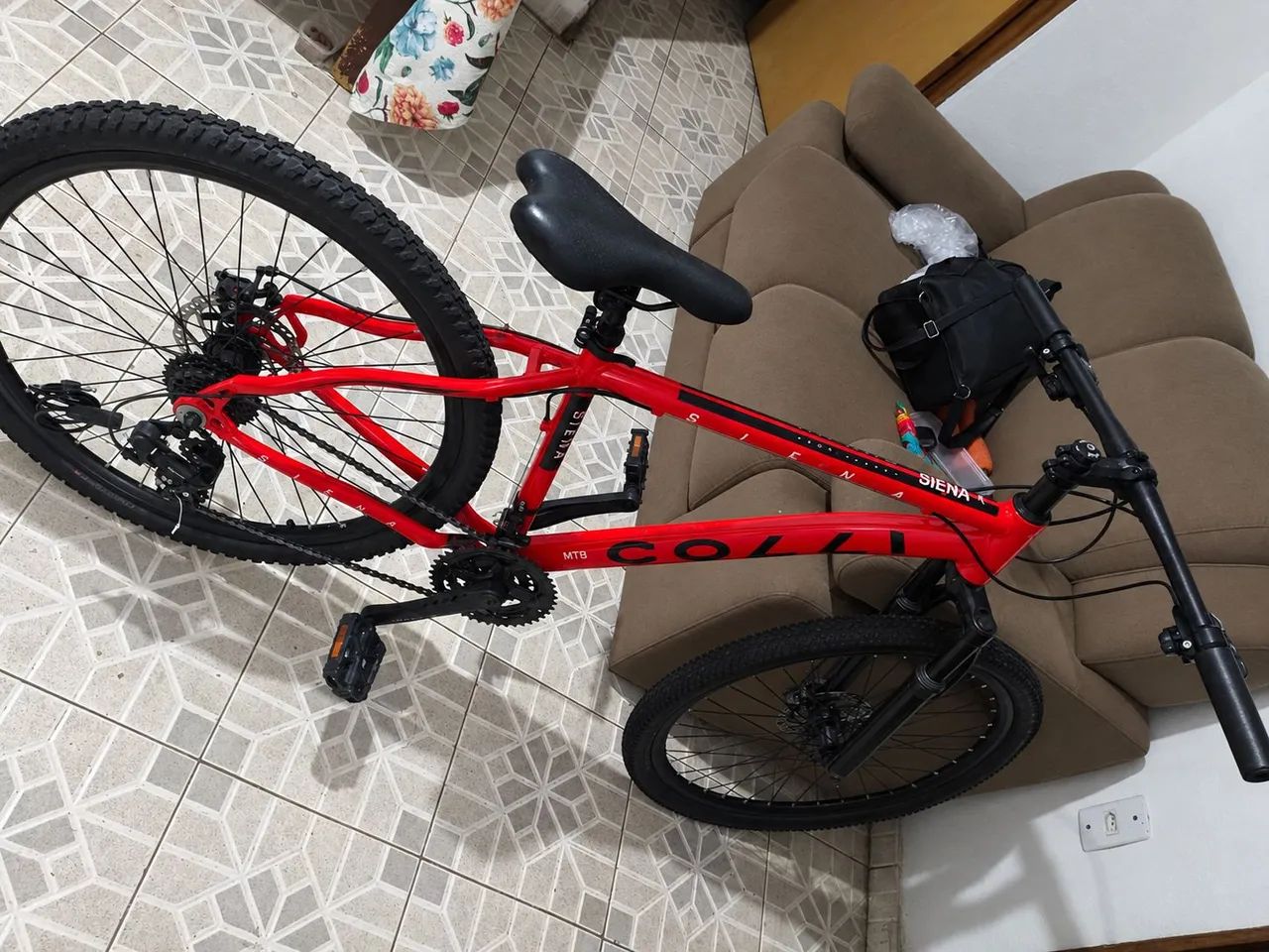 Bicicleta Siena Vermelha 