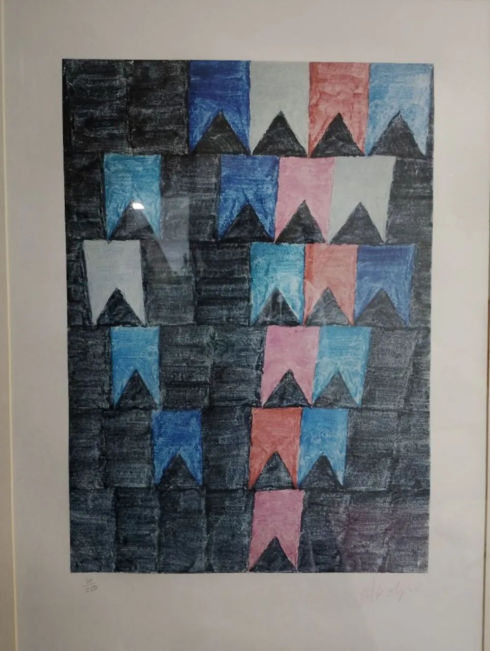 Gravura Alfredo Volpi  - Foto 2