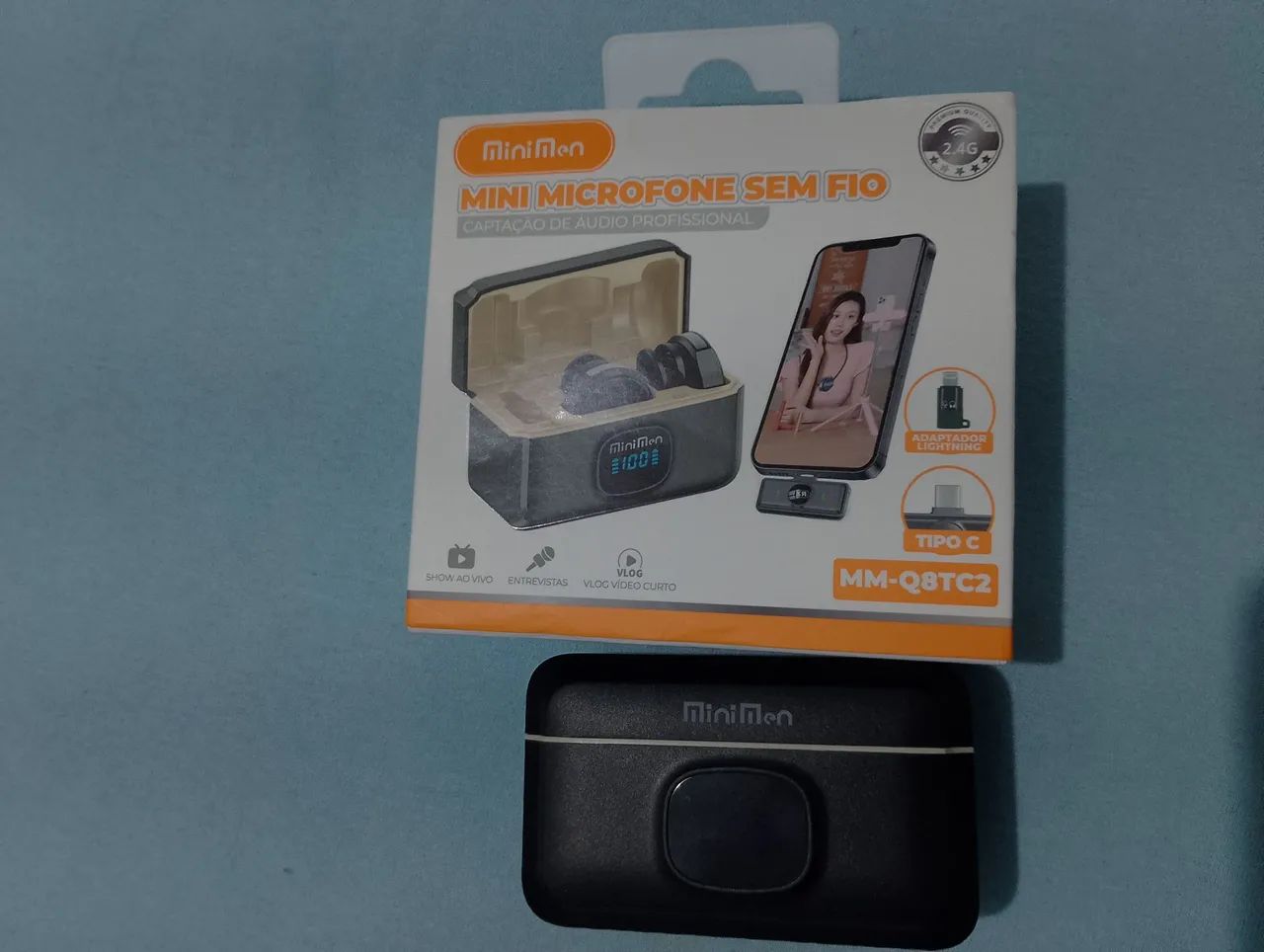 Câmera e Mini Microfone - Foto 5