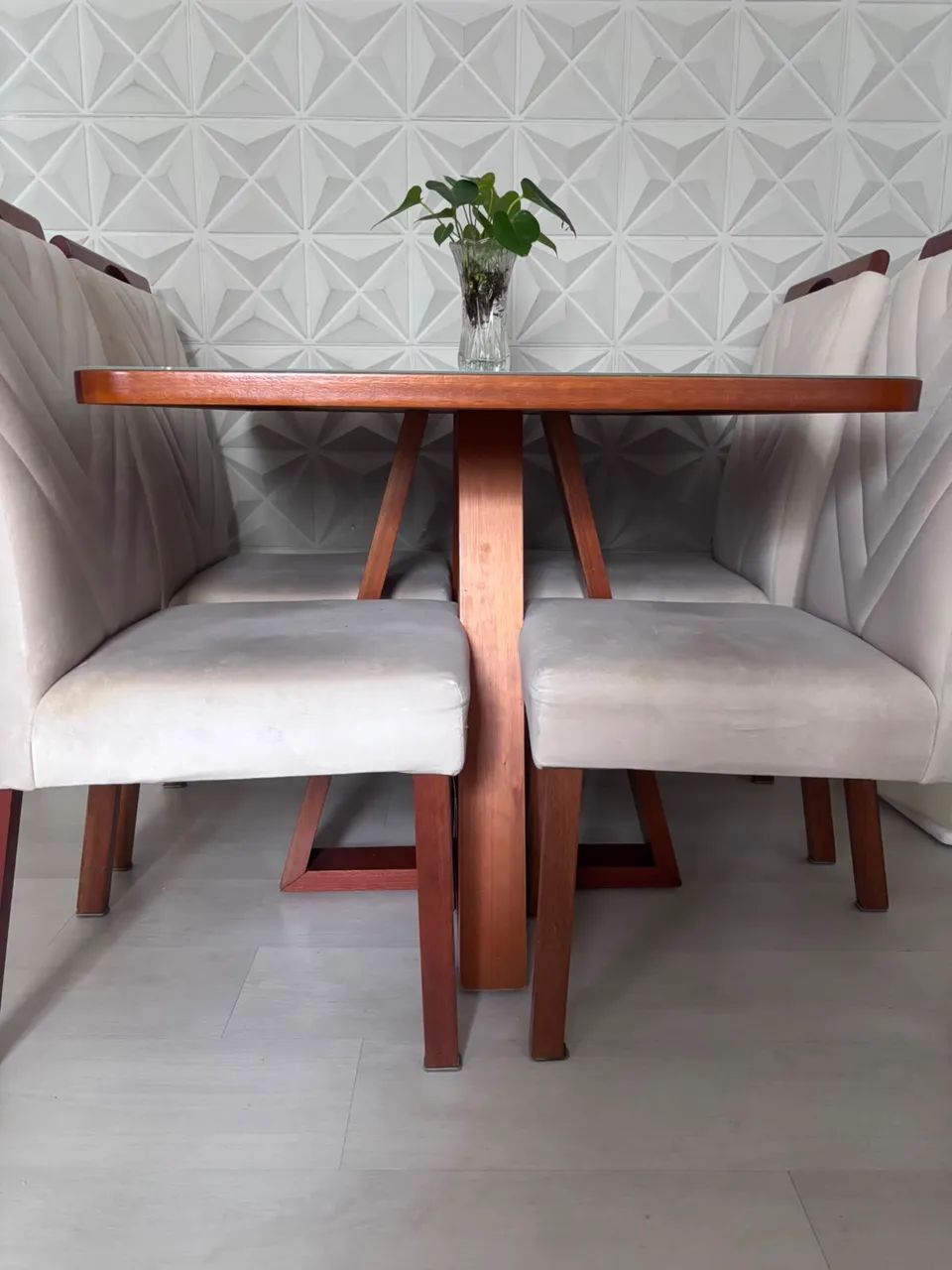Mesa Madeira Luxo 4 Lugares - Foto 3