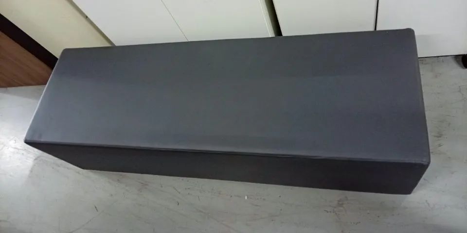 Puff Cinza Grafite Com Tomadas - Foto 5