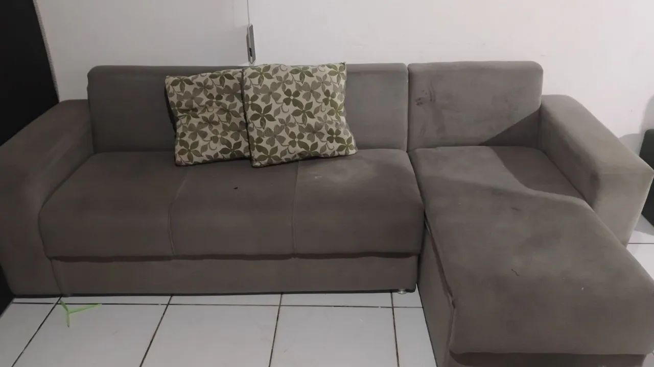 Sofa em L em boas condições, 4 lugares - Foto 2