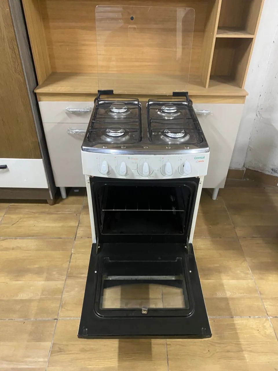 Fogão Cônsul 4 Bocas Branco funcionando perfeitamente  - Foto 3