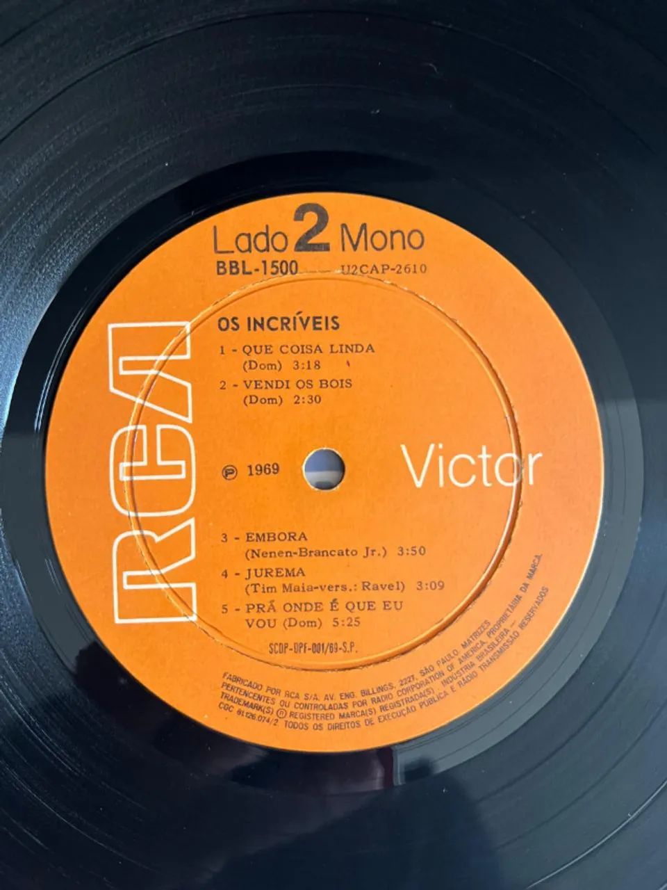 LP VINIL Os Incríveis - 1969 - Foto 5