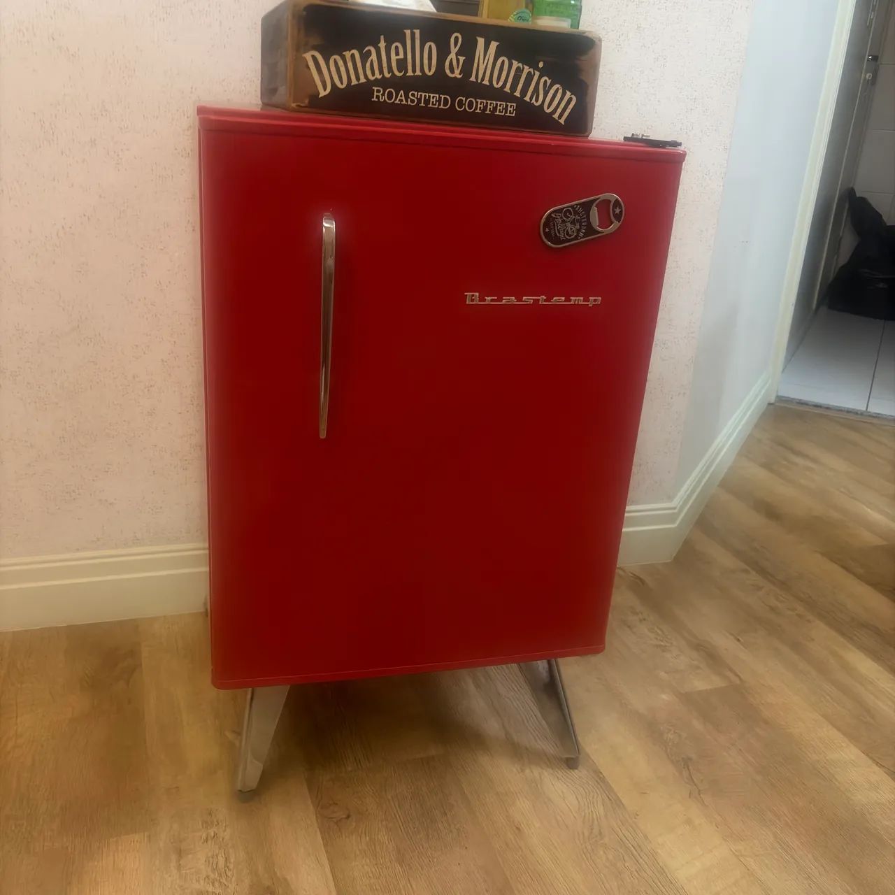 Frigobar Vermelho Retro
