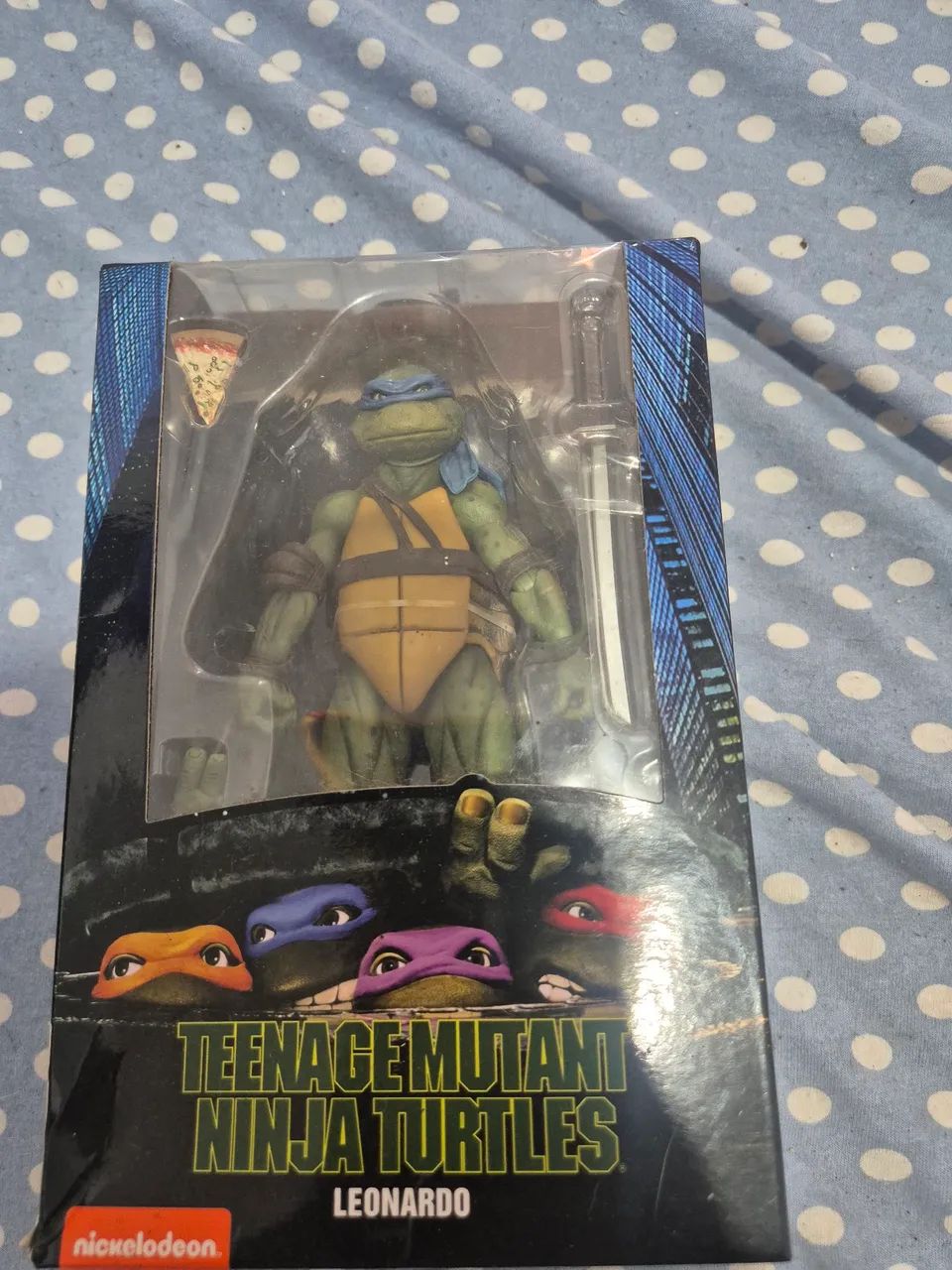Boneco tartarugas ninja Leonardo _ lacrado