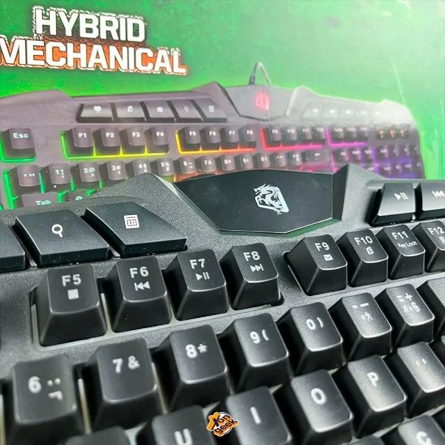 Teclado Gamer Pulse Fire - Membrana Tripla | ELG | Enviamos em Todo o BRASIL! - LACRADO - Foto 2